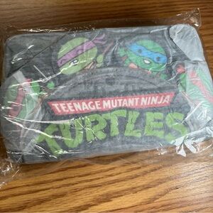Teenage Mutant Ninja Turtles Gray Pouch brand new